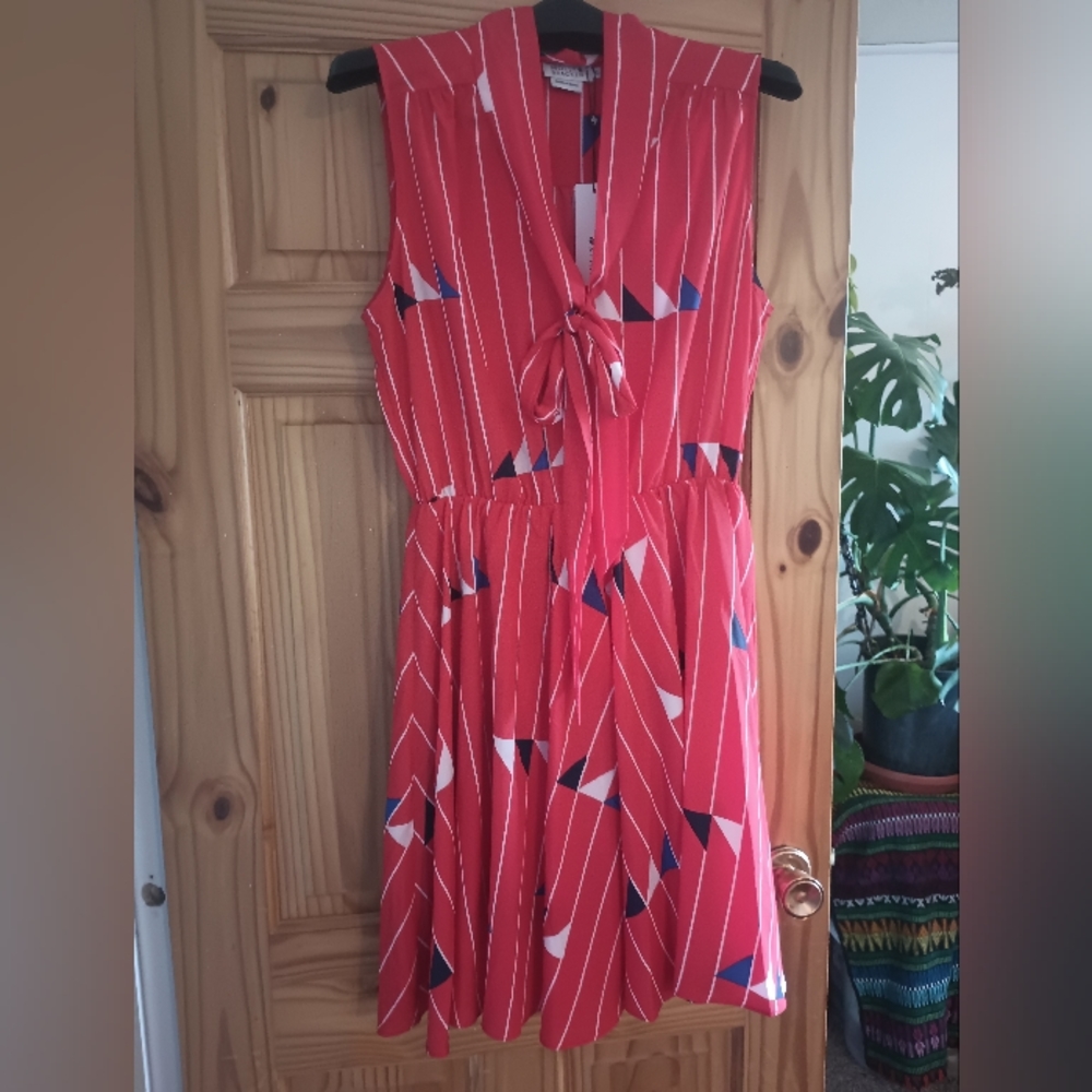 Modcloth vintage inspired boat dress sz XL